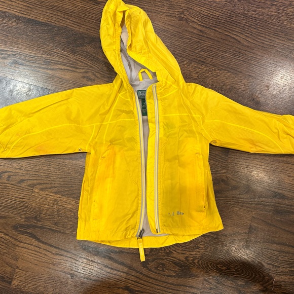 LL Bean Kids Discovery Rain Jacket - Picture 1 of 7